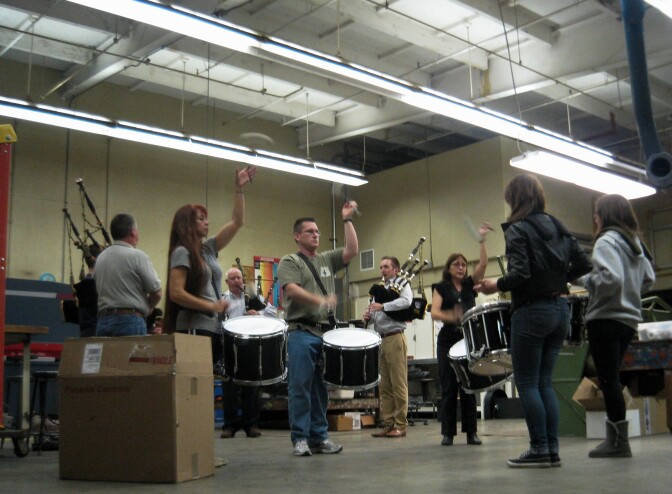 UC Riverside Pipe and Drum Band