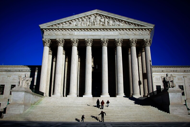 File:  The U.S. Supreme Court is shown Feb. 5, 2009 in Washington, DC.