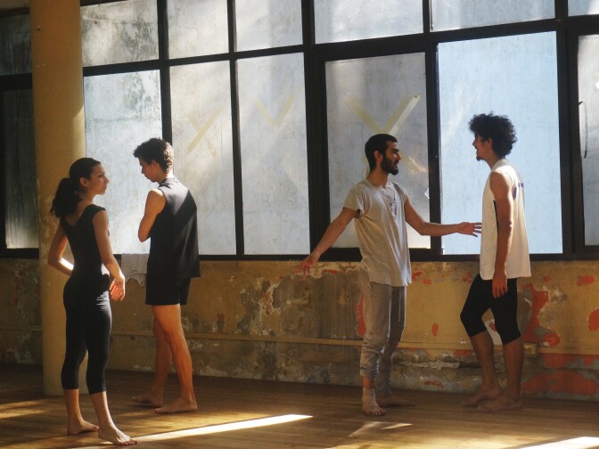 Members of Danza Contemporánea de Cuba prepare for class in Havana in November 2015.