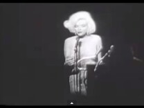 Happy Valentine's Day, Mr. President. Marilyn Monroe sings a sultry 'Happy Birthday' to John F. Kennedy.
