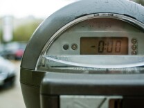 Parking meter in Los Angeles.