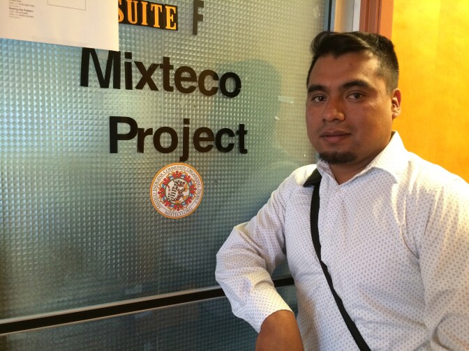 Arcenio Lopez, a former farmworker and current executive director of the MIxteco/Indígena Community Organizing Project in Oxnard, where he works to train other farmworkers in new skills for a changing labor market.