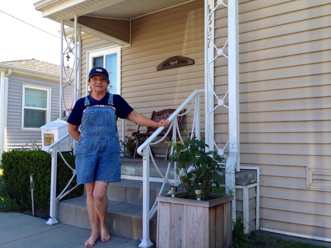 said she welcomes the new residents to Vernon. 