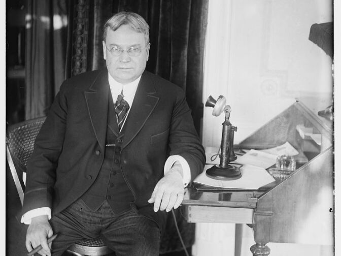 Hiram Johnson was governor of California between 1911 and 1917.