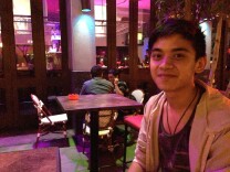 Matt Galang, 20, says he started smoking to cope with stress over coming out as gay.