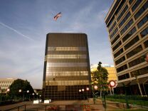 San Bernardino City Hall on May 14, 2008 in San Bernardino, California. The city is facing deep economic problems.