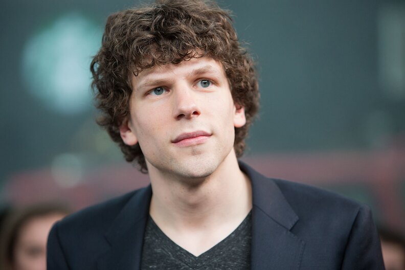 Actor Jesse Eisenberg, who also wrote the new book, Bream Gives Me Hiccups.