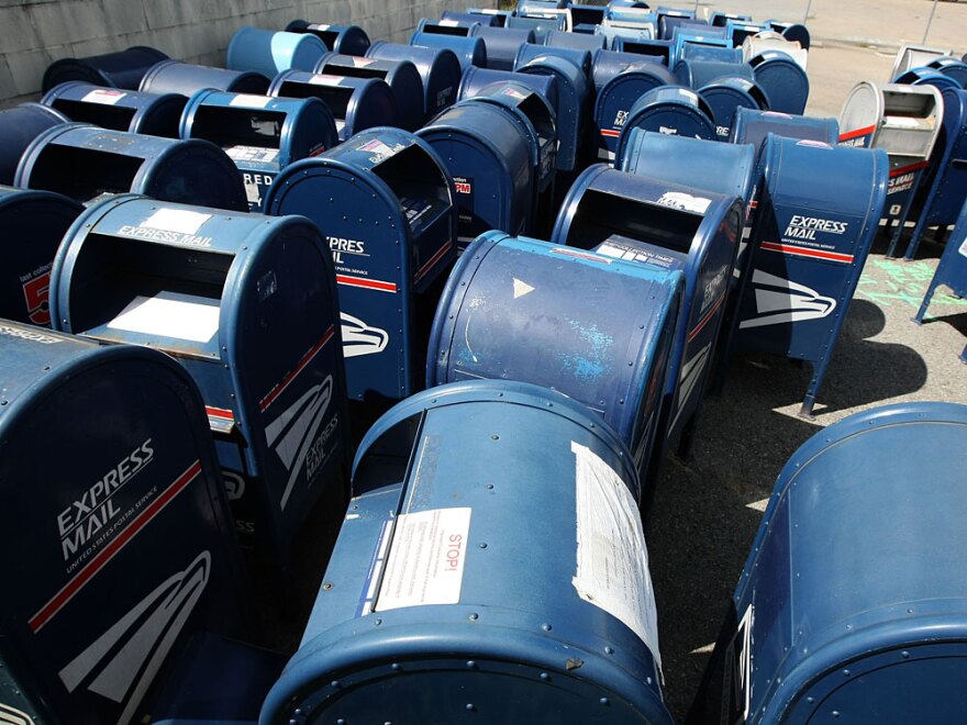 Postal Service Faces Gloom Of Economy LAist