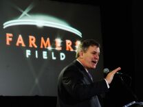  Billionaire Philip Anschutz says he is pulling AEG off the market and the company that owns the Los Angeles Kings and the Staples Center is no longer for sale. Photo: Tim Leiweke, President and CEO of AEG during an event announcing naming rights for the new football stadium Farmers Field at Los Angeles Convention Center on February 1, 2011. (Photo by Kevork Djansezian/Getty Images) 