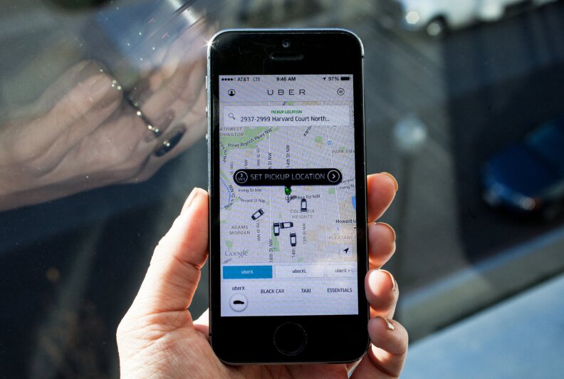 The app-based car service Uber has had a big year for business -- and controversy.
