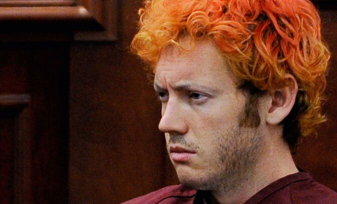 Accused movie theater shooter James Holmes makes his first court appearance at the Arapahoe County on July 23, 2012 in Centennial, Colorado. According to police, Holmes killed 12 people and injured 58 others during a shooting rampage at an opening night screening of "The Dark Knight Rises" July 20, in Aurora, Colorado.