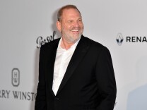 Producer Harvey Weinstein poses as he arrives at amfAR's 24th Cinema Against AIDS Gala on May 25, 2017 at the Hotel du Cap-Eden-Roc in Cap d'Antibes, France.