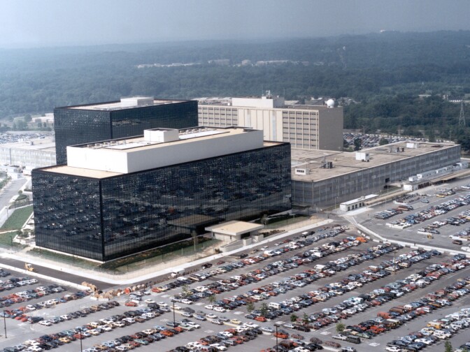 The National Security Agency's headquarters in Fort Meade, Md.