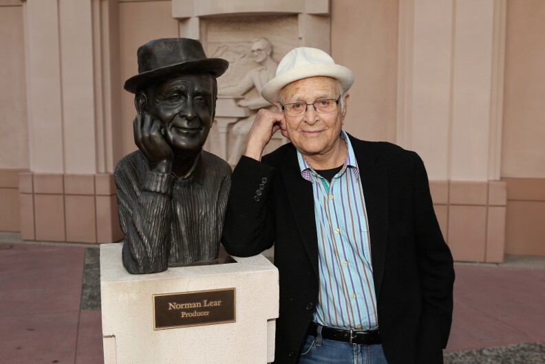 Norman Lear attends The Tanning of America special screening at the Leonard Goldenson Theatre on June 3, 2014 in North Hollywood, California.  