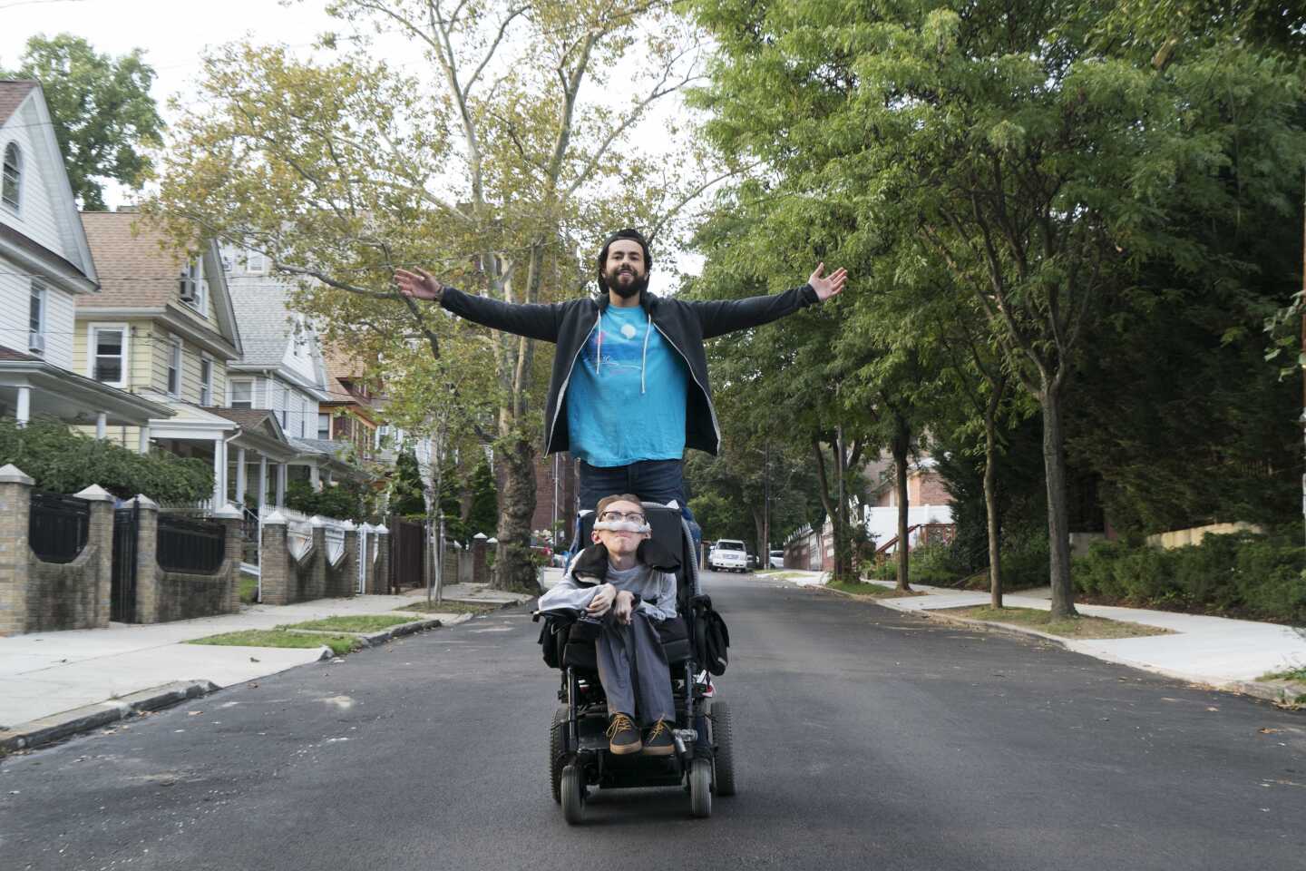 Ramy (Ramy Youssef) and Steve (Steve Way), in the Hulu series, "Ramy."