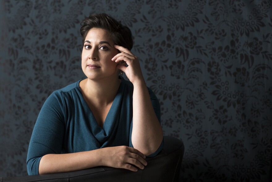 Kamala Sankaram says “this story really resonates with me not just as woman but also as someone of South Asian descent, and I can remember going to India for the first time as an adult and just being told don't go out by yourself you need to have a man with you at all times if anything happens to you it's your fault” Photo Credit: LA Opera