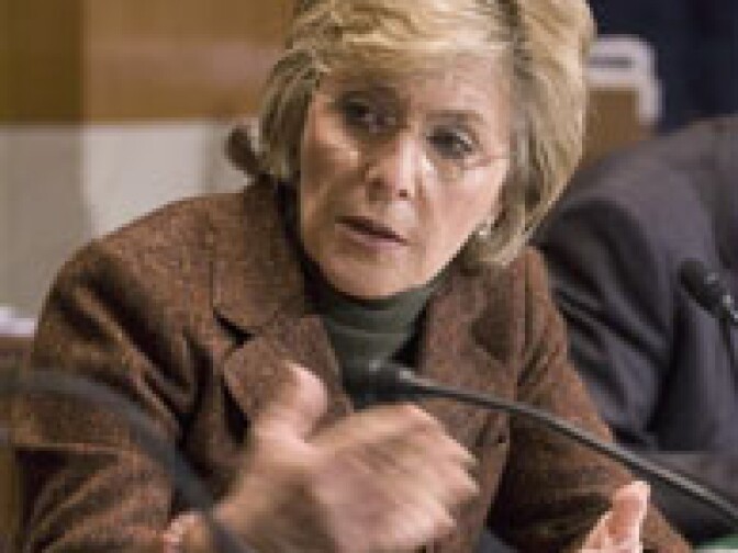 Senate Environment and Public Works Committee Chair Sen. Barbara Boxer, D-Calif. presides over the markup on the Climate Change legislation, Tuesday, Nov. 3, 2009, on Capitol Hill in Washington.