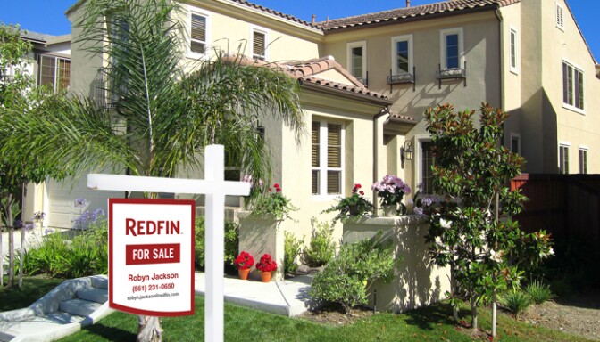 Redfin for sale sign