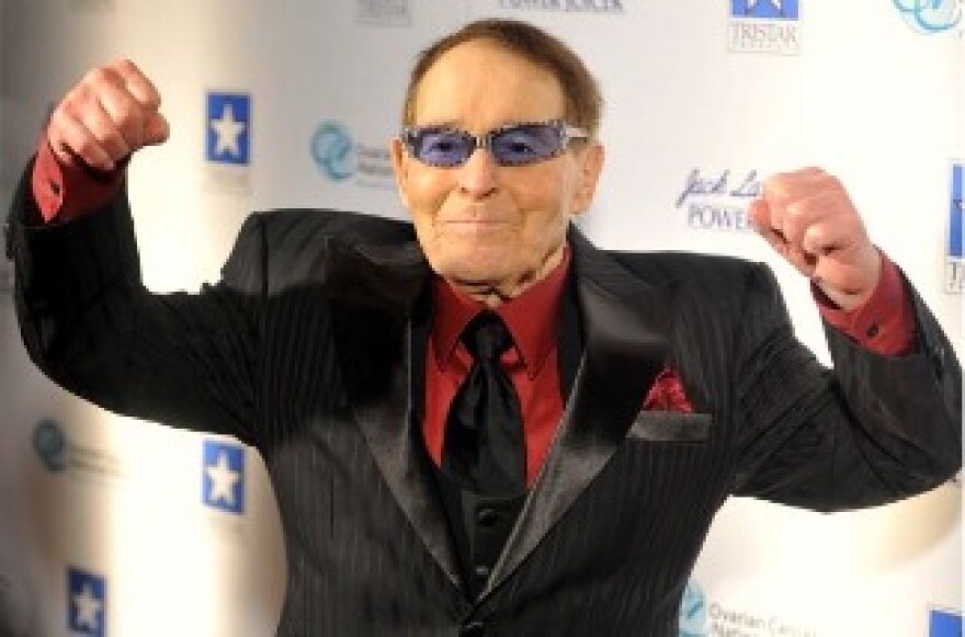 Jack LaLanne arrives for his 95th birthday celebrations at the Beverly Wilshire Hotel on September 24, 2009 in Beverly Hills, California.