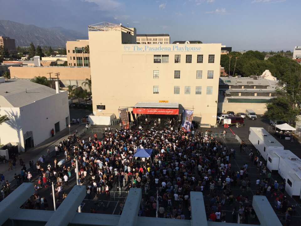 An image from the Pasadena Playhouse Block Party.