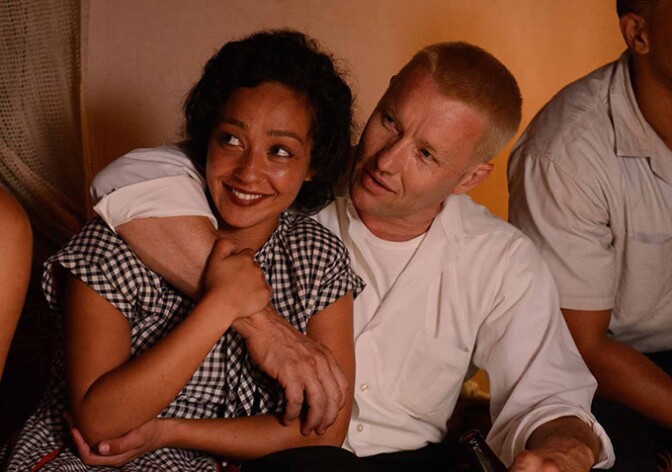 A scene from "Loving" with Ruth Negga and Joel Edgerton.