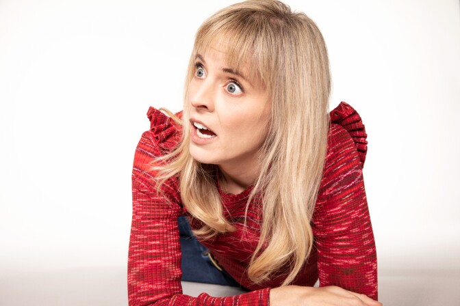 Maria Bamford's latest special is titled “Weakness Is The Brand.”