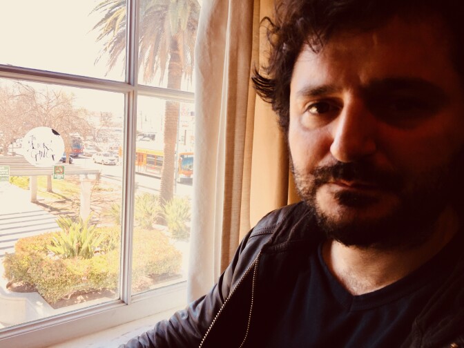 "The New Colossus" cast member Onur Alpsen emigrated to the U.S. a few years ago from a small town in Turkey.