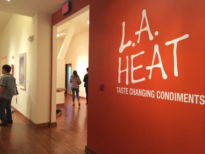 The exhibition "LA Heat" is now on display at the Chinese American Museum in downtown LA until July 12, 2014.