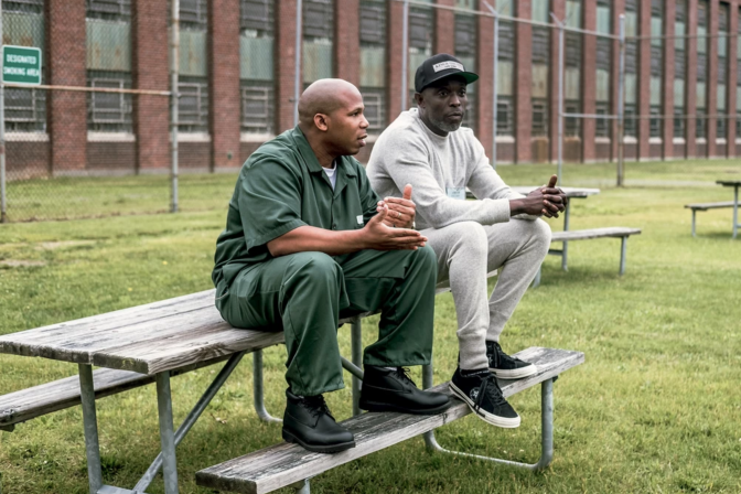 Actor Michael K Williams in the VICE documentary on the juvenile justice system.