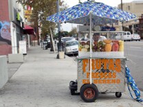 They’ve arrested me three times, that I remember.... Even with a permit, they’ve thrown it away twice," Delfino Flores says.