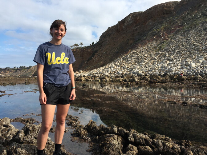UCLA student researcher Denita Toneva.