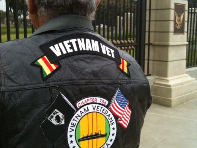 Veterans for years have protested outside the gates of the Veterans Administration campus in West Los Angeles.  A newly filed ACLU lawsuit accuses the VA of failing to provide adequate services to homeless veterans.