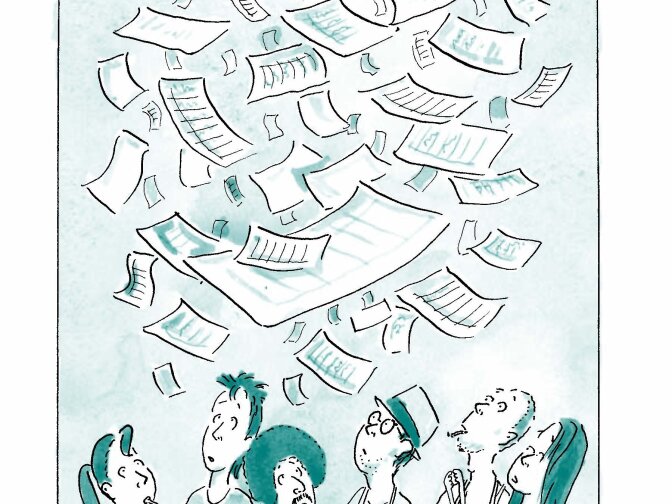 From "Over Easy," Mimi Pond's new graphic novel about working at a gourmet diner in the Bay Area in the 1970s.