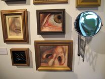 One of Cal State Long Beach graduate art student Jennie Cotterill's pieces in her MFA exhibit, "On Work Avoidance, A Comprehensive Exploration of First World Time Mismanagement."