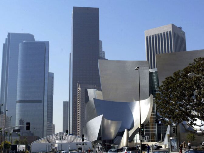 Walt Disney Concert Hall, home of the LA Phil, in Downtown Los Angeles.