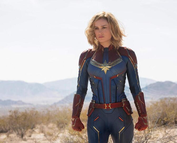 Brie Larson stars as Captain Marvel in Marvel Studios' "Captain Marvel"