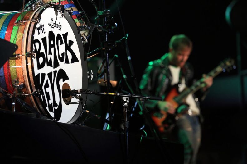 INDIO, CA - APRIL 13:  Musician Dan Auerbach of Black Keys performs onstage during day 1 of the 2012 Coachella Valley Music & Arts Festival at the Empire Polo Field on April 13, 2012 in Indio, California.  (Photo by Christopher Polk/Getty Images for Coachella)