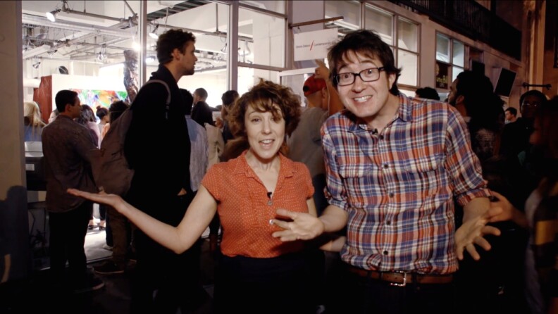Stephanie Carrie and Robert Boesel, hosts of "LAblocks."