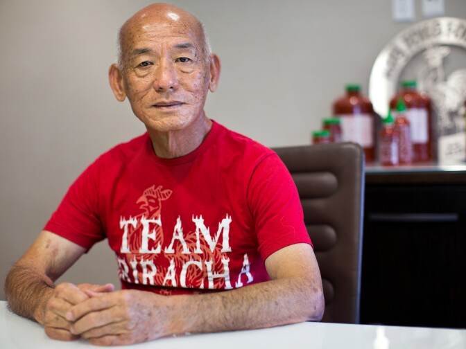 David Tran is the owner of Huy Fong Foods Inc. in Irwindale. His company is named after the ship that brought Tran from Vietnam to the United States in 1978.