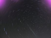 Nathan Trail took this photo of the Perseid meteor shower over Maryland on August 12th using KPCC's tips.