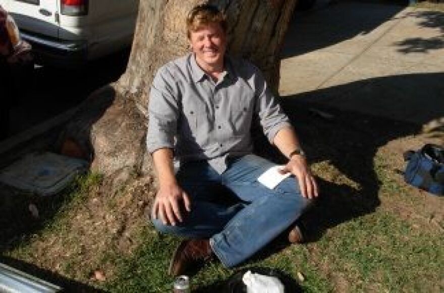 Even though it makes him squint, "This Old House" host Kevin O'Connor loves the California sun.  He's taking a lunch break in between scenes at a home renovation in Silverlake, and we talk with him this week on Off-Ramp.