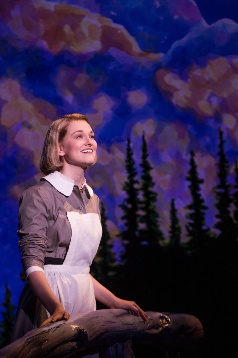 Kerstin Anderson plays Maria Rainer in the national tour of Rodgers & Hammerstein’s “The Sound of Music,” directed by Jack O’Brien, now playing at the Center Theatre Group/Ahmanson Theatre through October 31, 2015. Tickets are available at CenterTheatreGroup.org or by calling (213) 972-4400.	
Contact: CTG Media and Communications / (213) 972-7376 / CTGMedia@ctgla.org
Photo by Matthew Murphy.