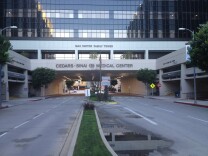 Lakers owner has spent time at Cedars-Sinai Medical Center's intensive care unit. 