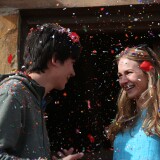 (L-R) Asa Butterfield and Britt Robertson star in "The Space Between Us."