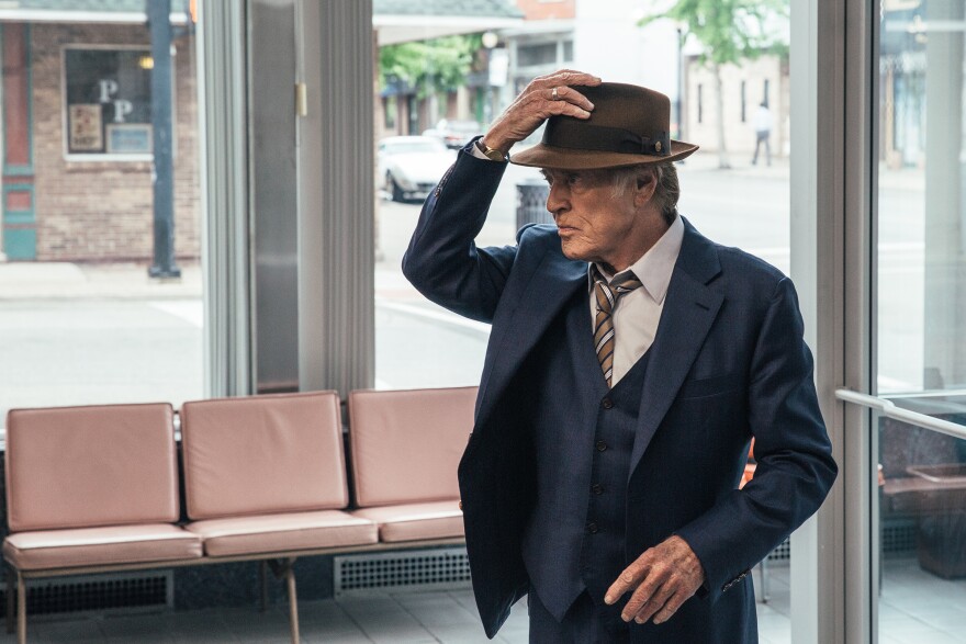 Robert Redford plays a gentleman bank robber in "The Old Man & the Gun."