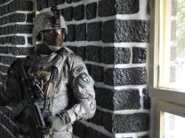 At Khowst Hospital in Afghanistan.