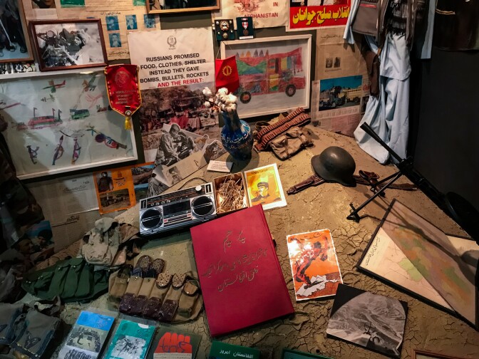 A small museum dedicated to the Afghan war is tucked into the ground floor of a nondescript building on the eastern outskirts of Moscow. The passage of time has dulled the sting of the Soviets' 1989 withdrawal from Afghanistan.