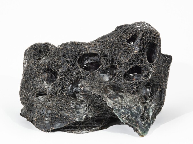 "Sun," a 1954 sculpture by Claire Falkenstein showing at Hauser Wirth & Schimmel 