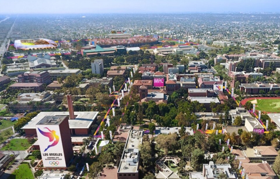USC will provide 3,200 beds for journalists from all over the world.