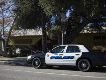San Pascual Avenue Elementary School in Highland Park and all LAUSD schools are closed following Tuesday's threat of violence on Dec. 15, 2015.